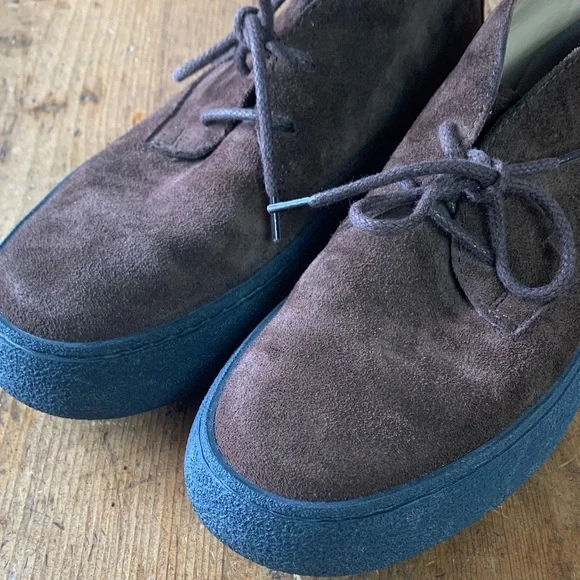 Tods Men's Brown Suede Desert Boots - Picture 15 of 16